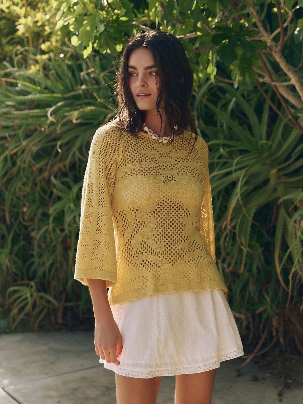 NWT Free People Sheridan Fauxchet Top Small